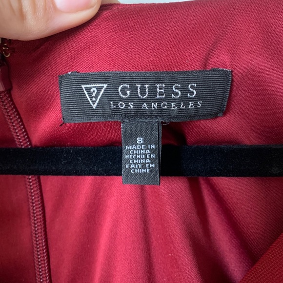 Guess Studded Ruched Sheath Dress - Holiday Dress - Picture 4 of 4